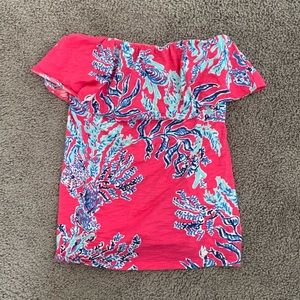 Lily Pulitzer Small strapless top